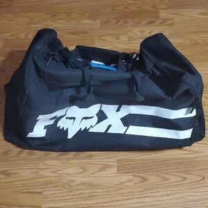 Fox Men's Black and White Duffel/ Gear Bag